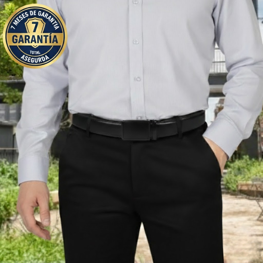 Cinturón ElevaT Signature: Edición EcoCuero Automático (Sin Agujeros)