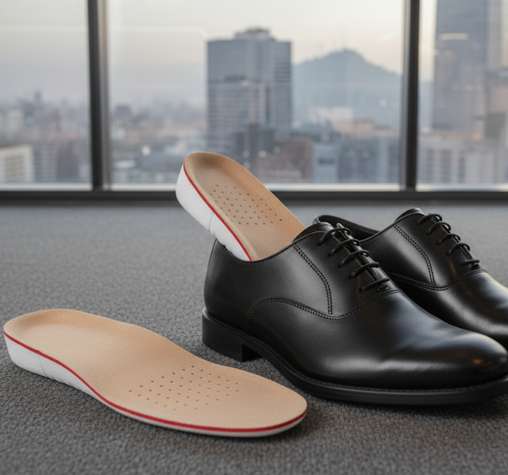 ElevaT Formal Pro | Plantilla Ortopédica de Cuero