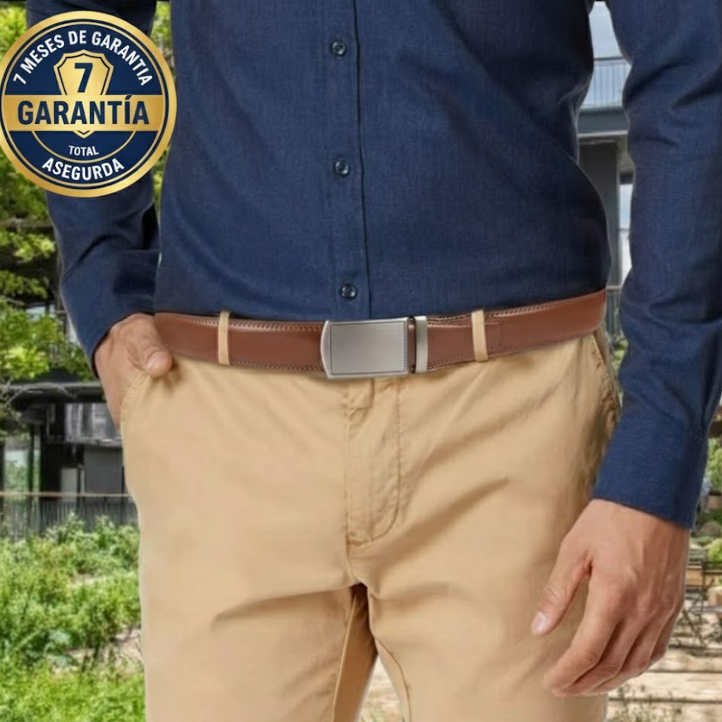 Cinturón ElevaT Signature: Edición EcoCuero Automático (Sin Agujeros)