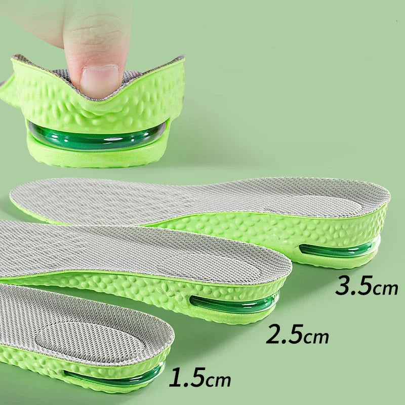 ElevaT Deportivo| Plantillas Deportivas con Cojín de Aire (1.5-3.5 cm)