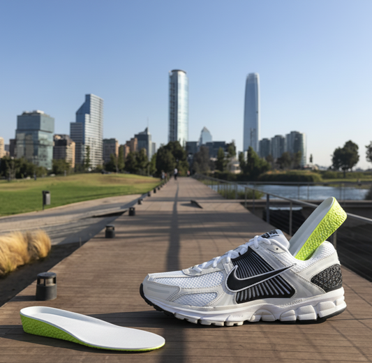 ElevaT Deportivo| Plantillas Antichoque Verdes (1.5-3.5 cm)