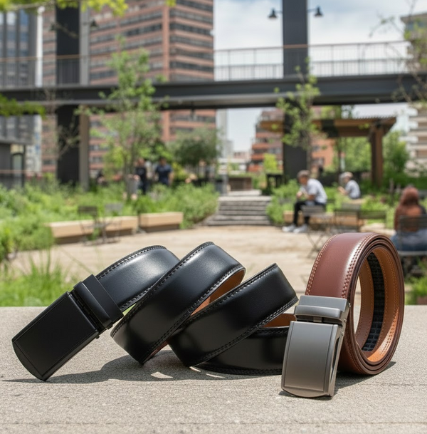 Cinturón ElevaT Signature: Edición EcoCuero Automático (Sin Agujeros)